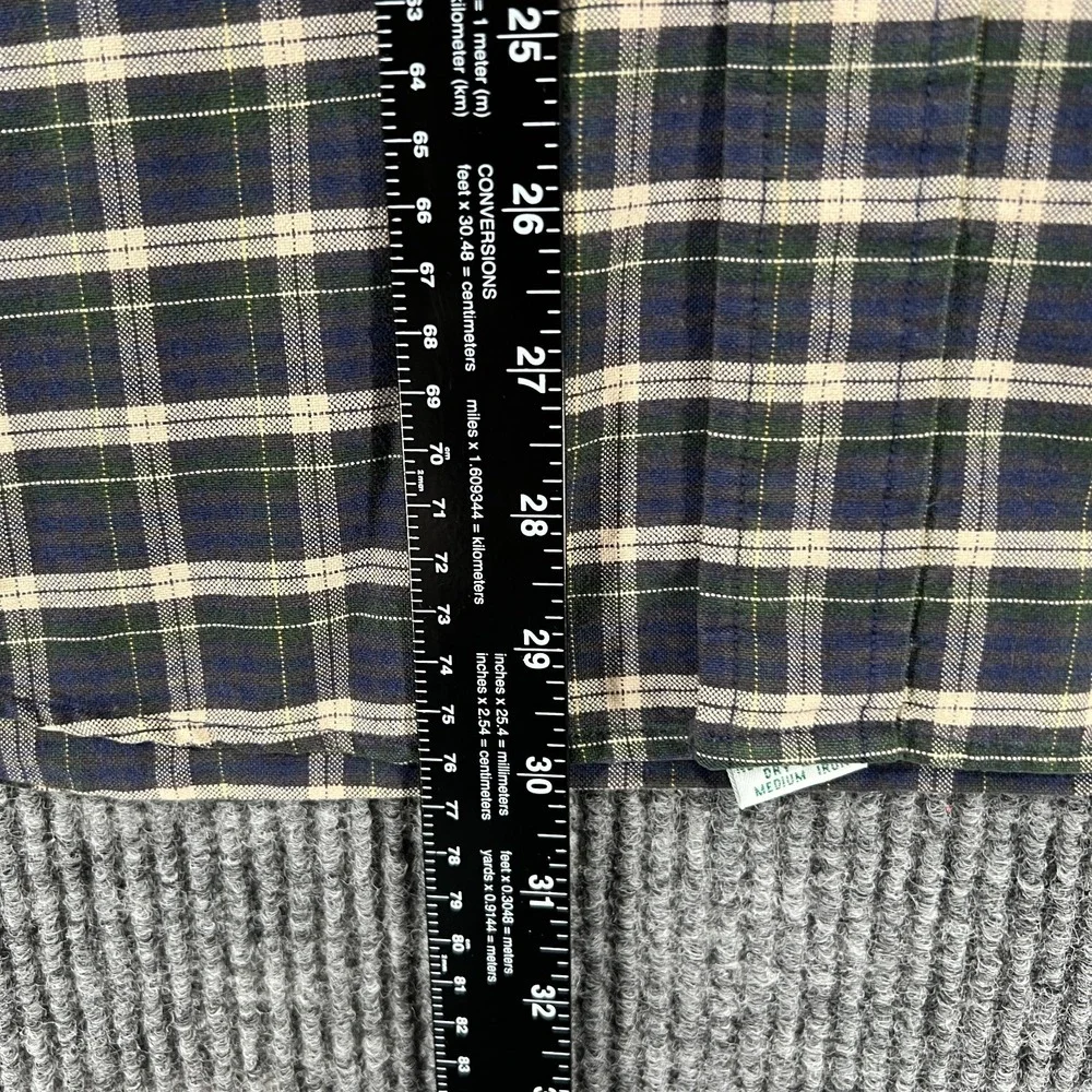 Vintage Polo Ralph Lauren Green Label Shirt Mens XL Extra Large Plaid Button